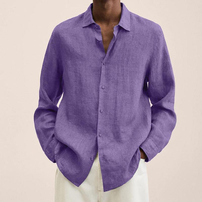 Elegant linen shirt for men - albert