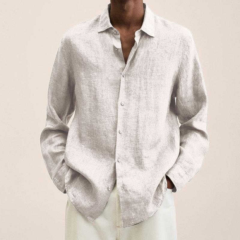 Elegant linen shirt for men - albert